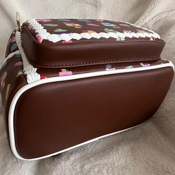 Disney Princess Dessert Cakes Loungefly Mini Backpack and Wallet Set: NWT - Picture 15 of 16
